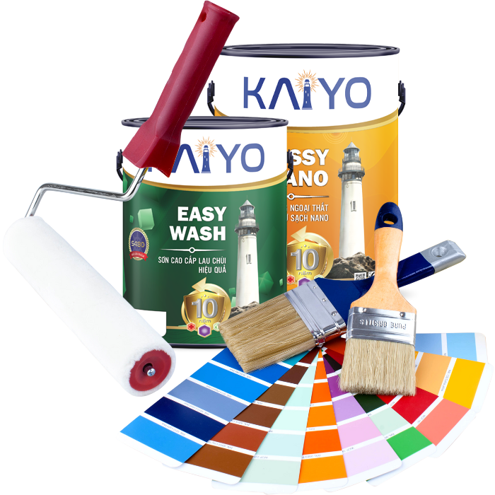 nguyên liệu sản xuất sơn Kaiyo